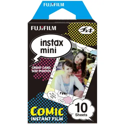 Isi Refill Polaroid Fujifilm Instax Mini Film Motif Comic - 10 lembar
