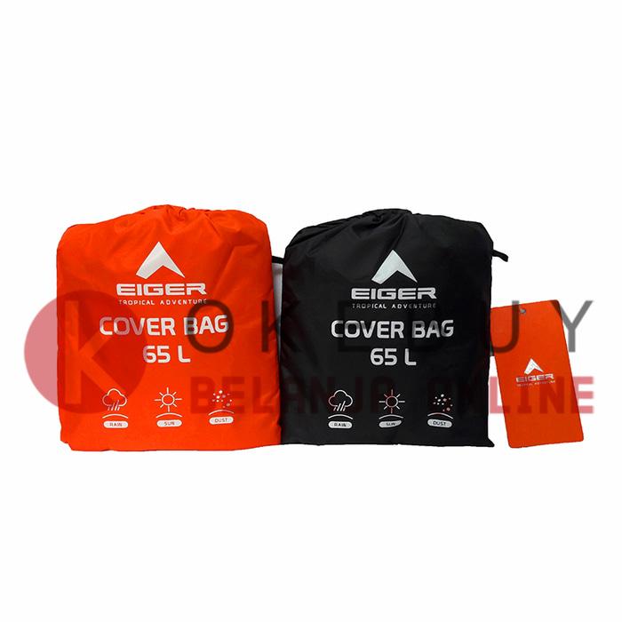 ASLI!!! G898 Eiger 65L Rain Cover/ Cover Bag / Jas Hujan/ Mantel Tas - Y00cYW