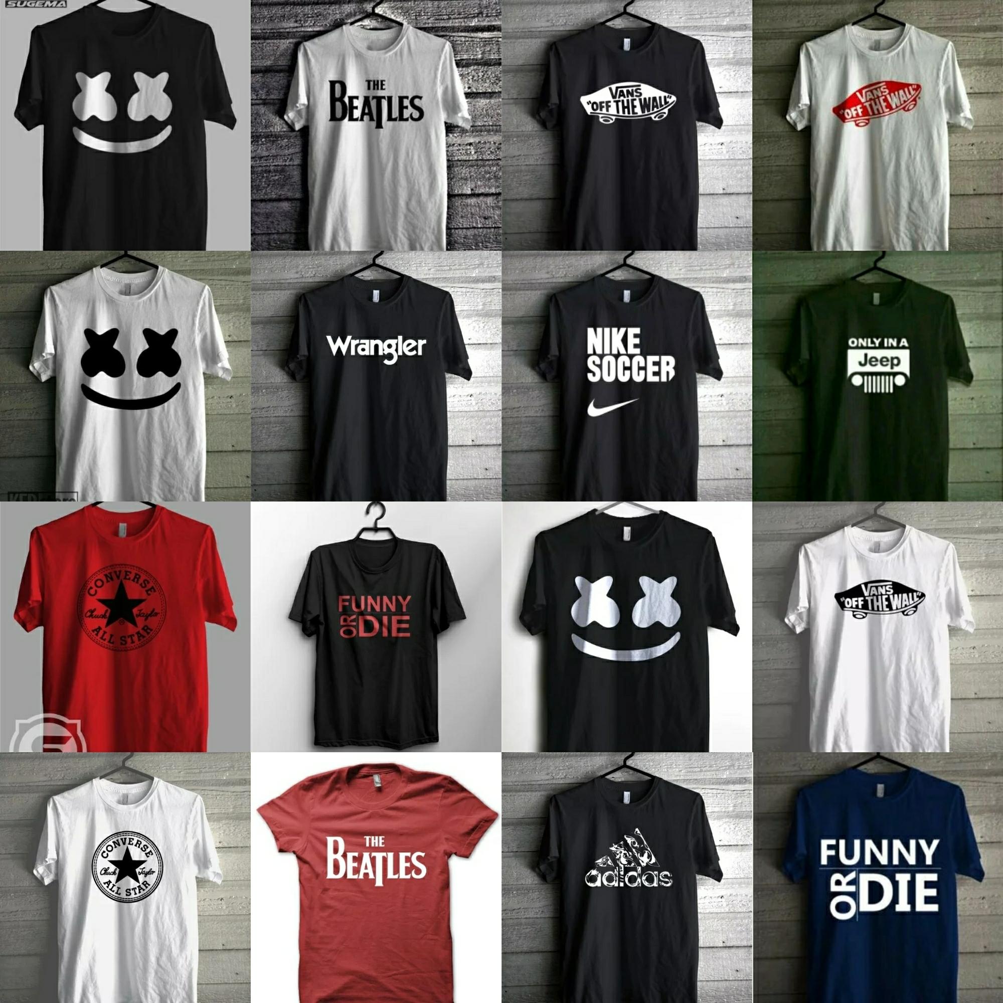 Grosir kaos distro bandung