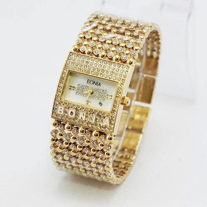 jam tangan cewek / wanita bonia ( guess rolex casio aigner hermes gc