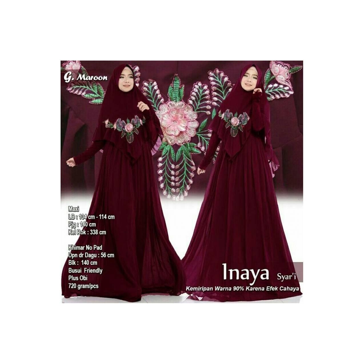 KR SYARI INAYA HIJAB INAYA INAYA GAMIS MAXI SYARI HIJAB Limited
