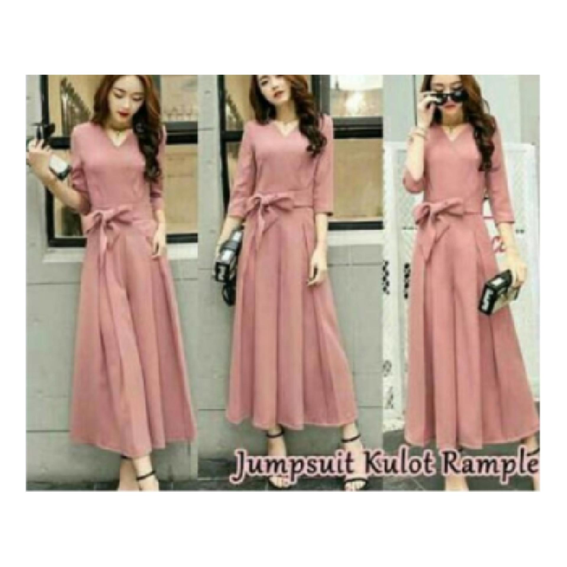 Buy & Sell Cheapest JUMPSUIT KULOT RAMPLE Best Quality Product Deals Jumpsuit terkini rample salem O1