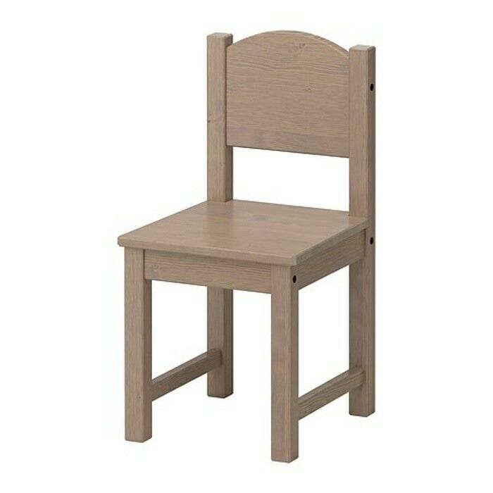 PROMO IKEA SUNDVIK Kursi Anak Kayu, Coklat ORIGINAL