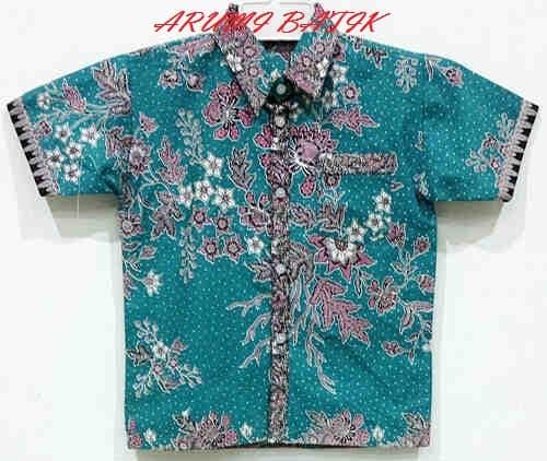 Kemeja Anak Laki Laki Batik 1375