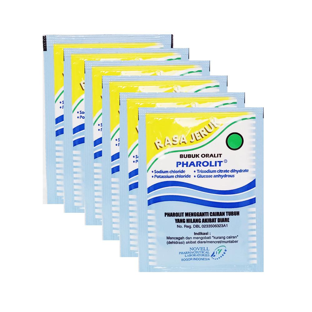 Delin Baby's - Pharolit 6 Sachet / Oralit / Obat Mencret Anak