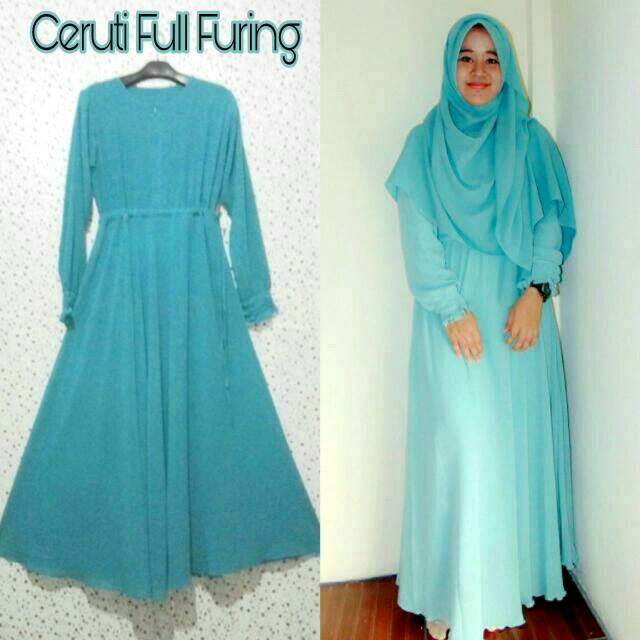 GAMIS CERUTI POLOS FULL FURING (XXL)