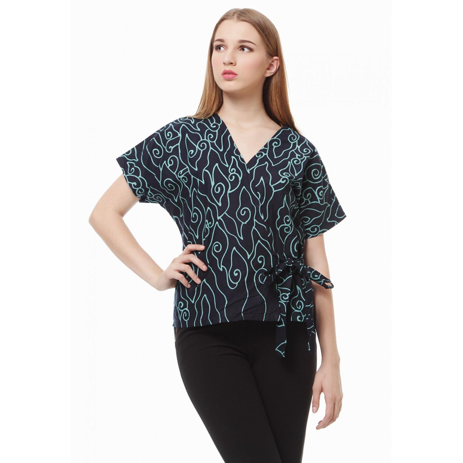 Hokokay blus batik tulis megamendung Brave