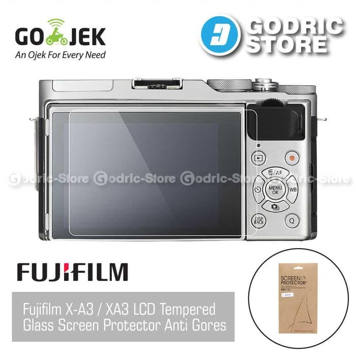 Ready! Fujifilm X-A3 U002F Xa3 Lcd Tempered Glass Screen Protector Anti Gores - ready stock