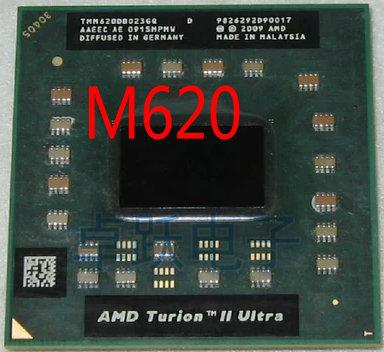 Asli AMD Turion II Ultra Mobile M620 Prosesor 2.50 GHz 2 MB L2 Cache Socket S1 (S1g3) PGA638 TMM620DBO23GQ TMM620 Laptop Cpu