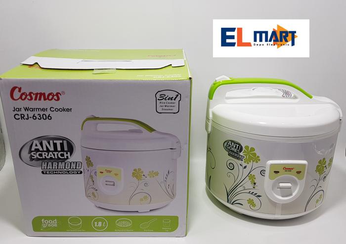 Cosmos magic com 3in1 harmond CRJ 6306/rice cooker anti lengket