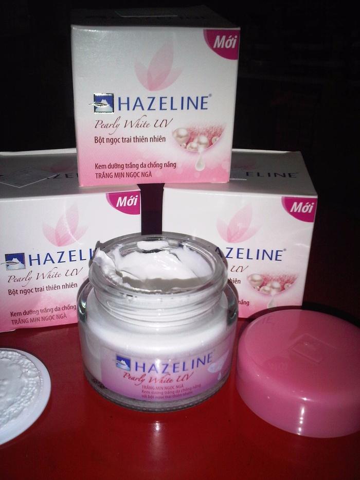 Cream Wajah Hazeline Pearl White UV Efektif Membantu Mencerahkan Wajah 1 Pcs