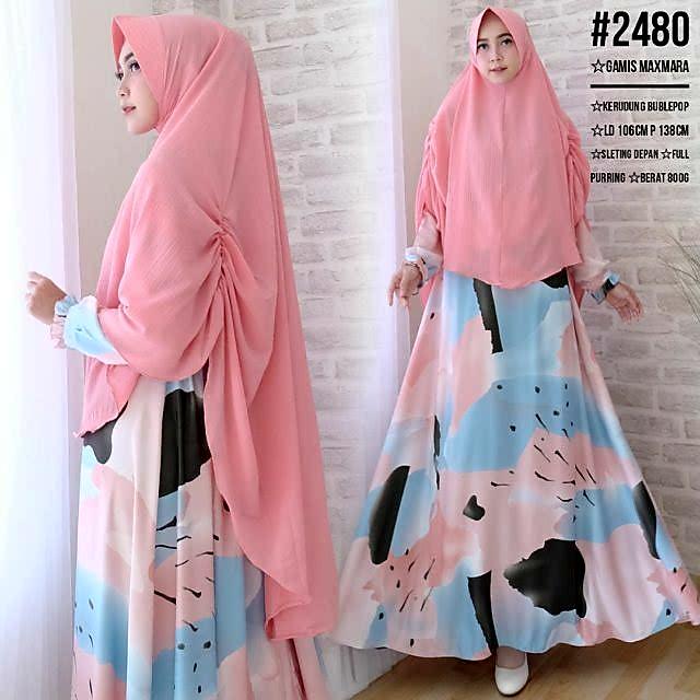 Silentriver88 gamis muslim syar'i maxmara premium