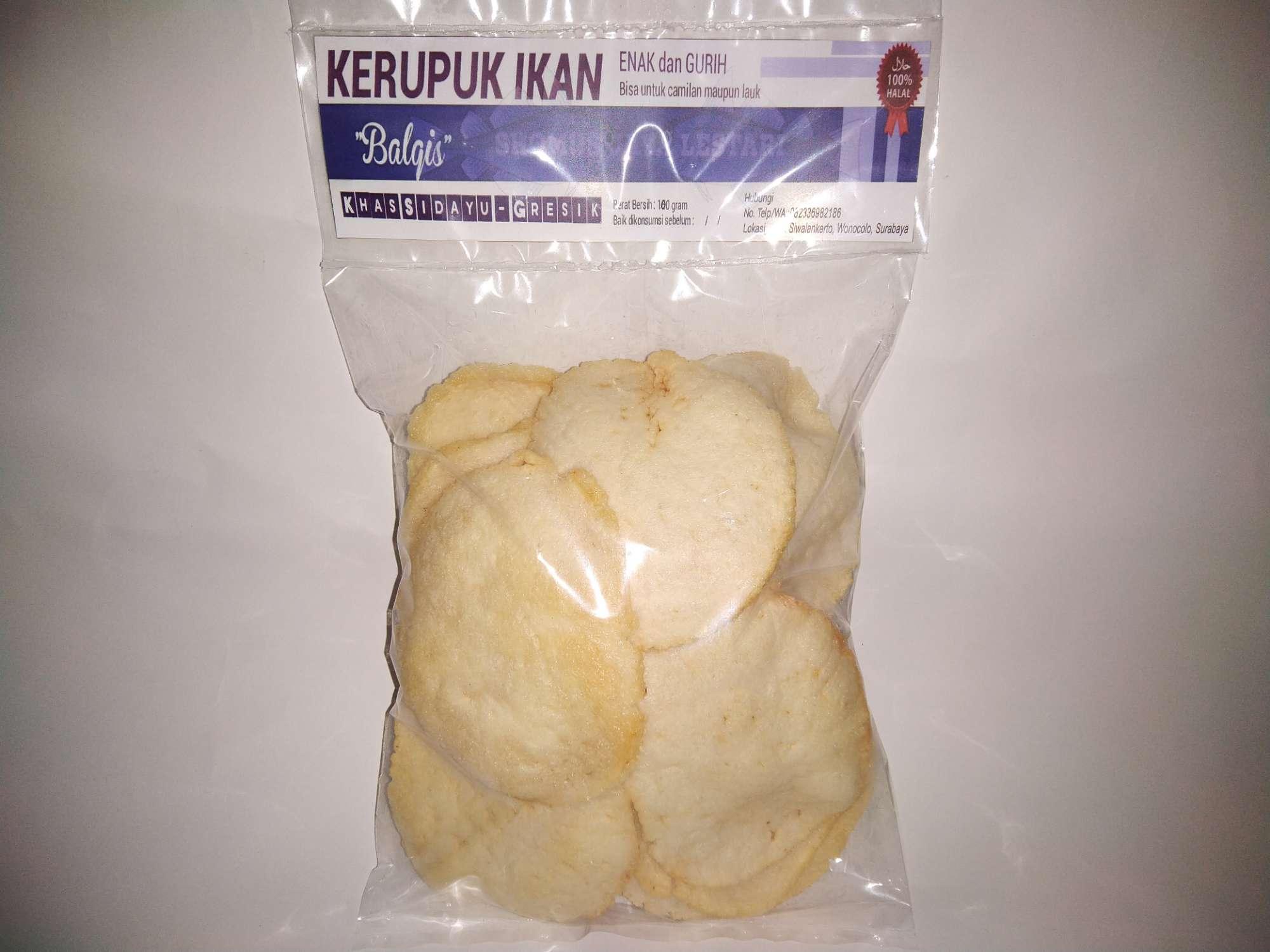 Kerupuk /krupuk Ikan khas Sidayu Gresik