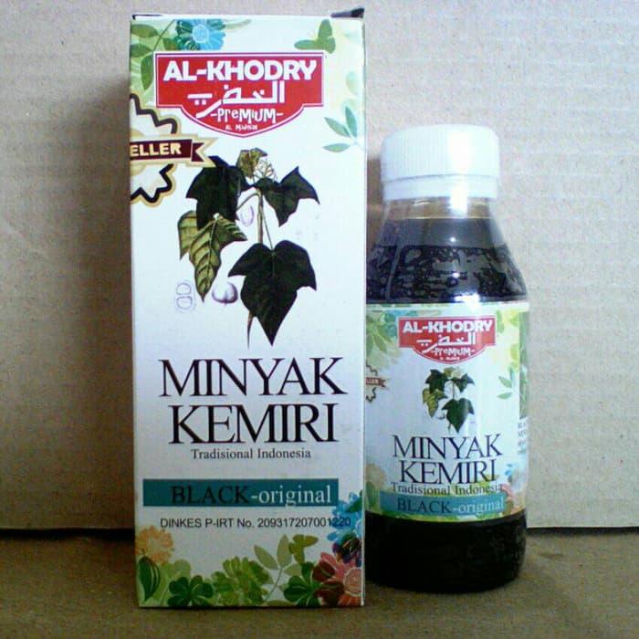 Minyak Kemiri Premium Al Khodry - Obat Penumbuh Rambut Botak - Obat Untuk Mencegah dan Mengobati Kebotakan - Minyak Kemiri Penumbuh Rambut - Minyak Kemiri Asli - Minyak Kemiri Untuk Bayi - Minyak Rambut Kemiri