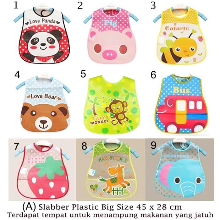 Rp 71.000. Best Seller ! Slabber Plastic / Celemek Bayi / Slaber Plastik Waterproof / Baby BibIDR71000. Rp 71.000