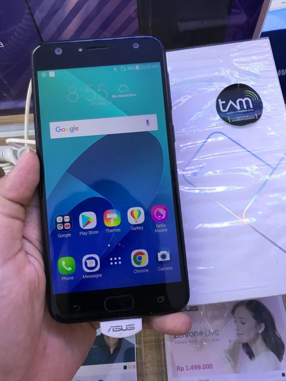 SECOND ASUS ZENFONE 4 SELFIE 4GB/64GB ZD553KL EX DEMOLIVE 7 BLN DISPLA