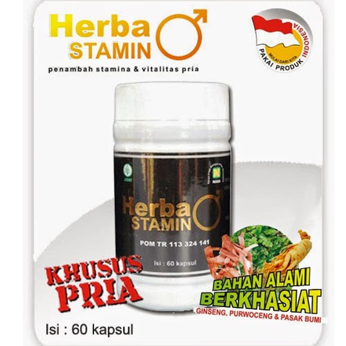 Herbastamin Herbal Nasa, Obat / Vitamin Stamina Dan Daya Tubuh Pria
