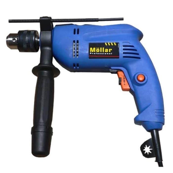 MESIN BOR LISTRIK TEMBOK BESI BETON ELEKTRIK 13MM IMPACT MOLLAR ID 500