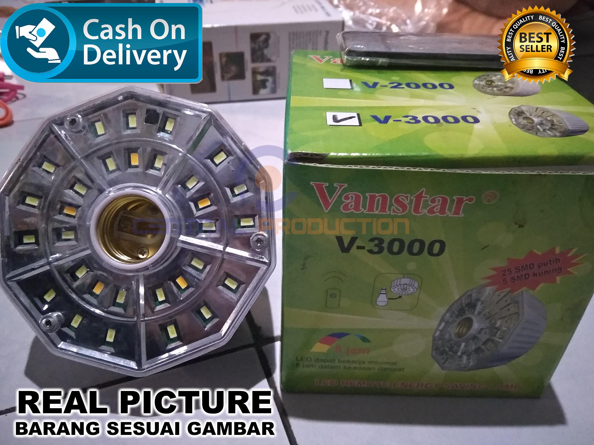 Lampu Remote Emergency V3000 VANSTAR/Lampu Darurat REAL PICTURE