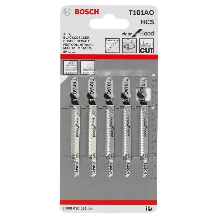 MATA JIGSAW BOSCH T 101 AO - GERGAJI KAYU TRIPLEK JIG SAW BLADE T101AO