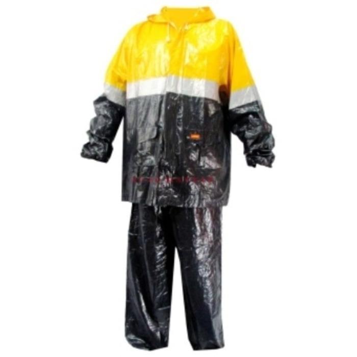 Lontongshop Jas Hujan Jaket Celana Elmondo Vario 908 Dewasa Motor Karet asv