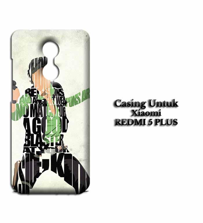 Casing XIAOMI REDMI 5 PLUS Han Solo Typography Hardcase Custom Case Se7enstores