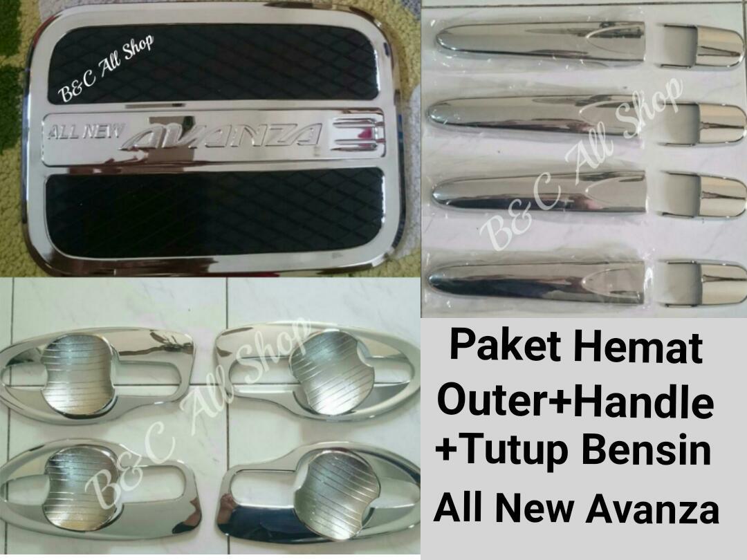 Outer+Handle +Tank Cover ALL NEW AVANZA LIMITED EDITION