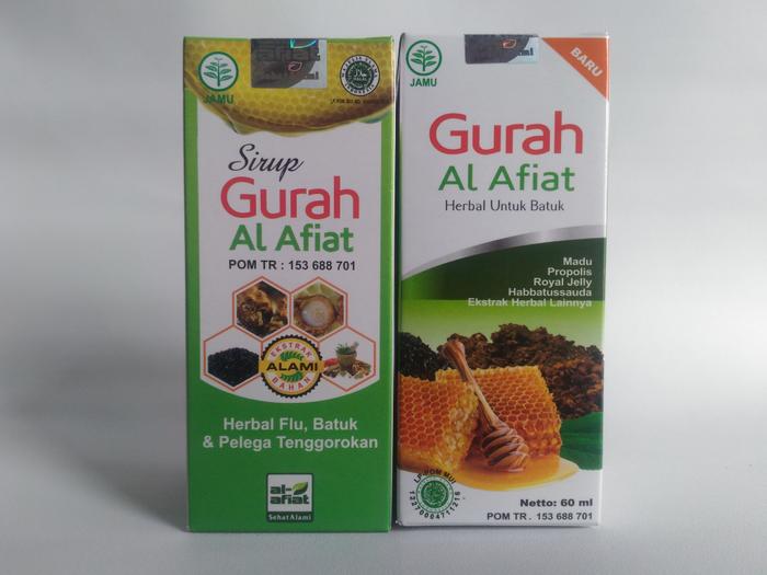 Herbal obat flu dan batuk obat batuk berdahak obat bauk kering obat melegakan tenggorokan 2paket