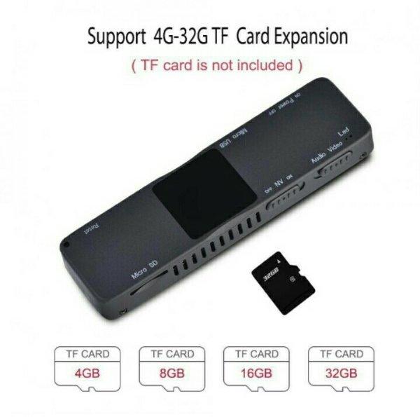 Gresik Spy Cam Portable Mini A-12 Infrared Light Night Vision View HD Camera Camcorder With Voice Recorder
