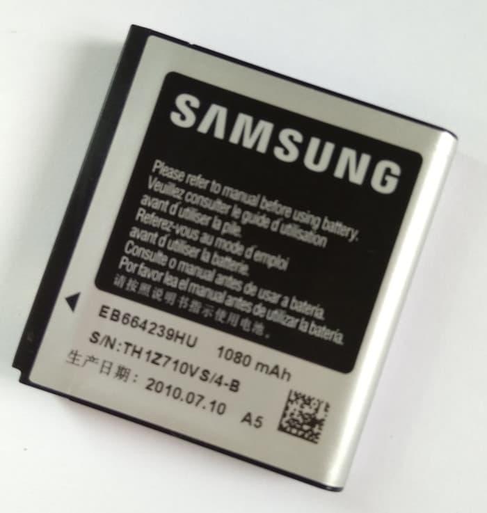 BATERAI SAMSUNG S8000 - S7550 - S8000C - EB664239HU ORIGINAL 100% Genzatronik