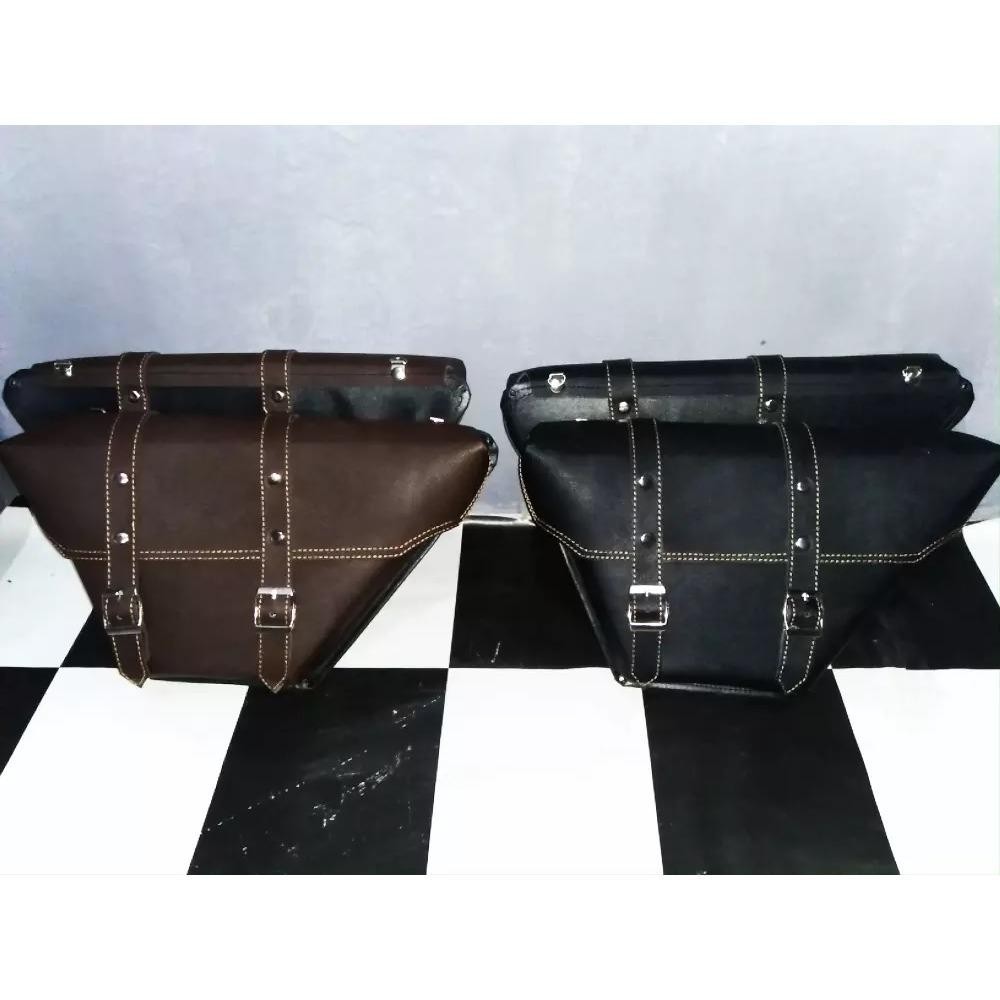 SEPASANG Kanan Dan Kiri TAS TUTUP SAMPING Box Aki Tutup Aki SIDEBAG CUSTOM