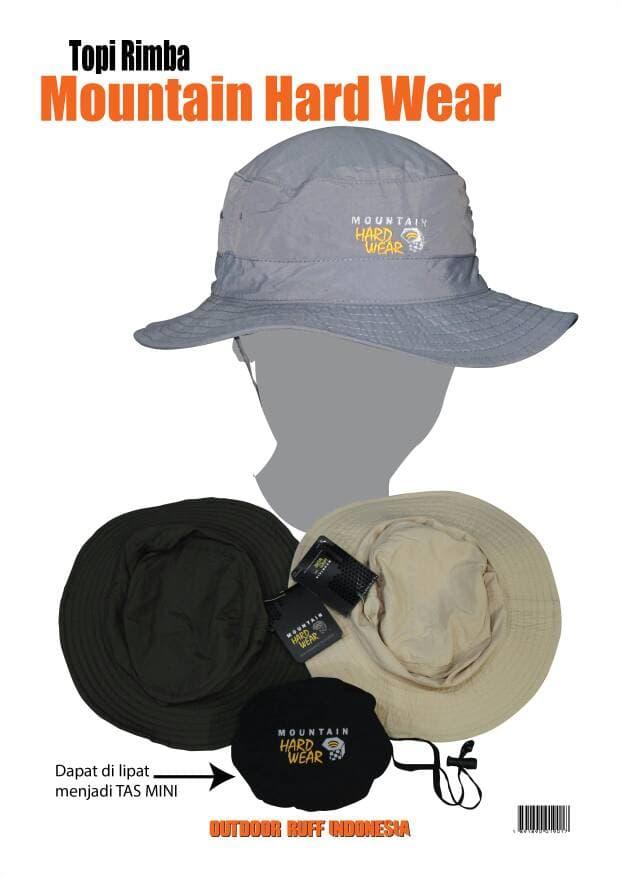 BEST SELLER!!! Topi rimba lipat QuickDry Ultralight MHW Not Eiger TNF Consina Rei - ArwDva
