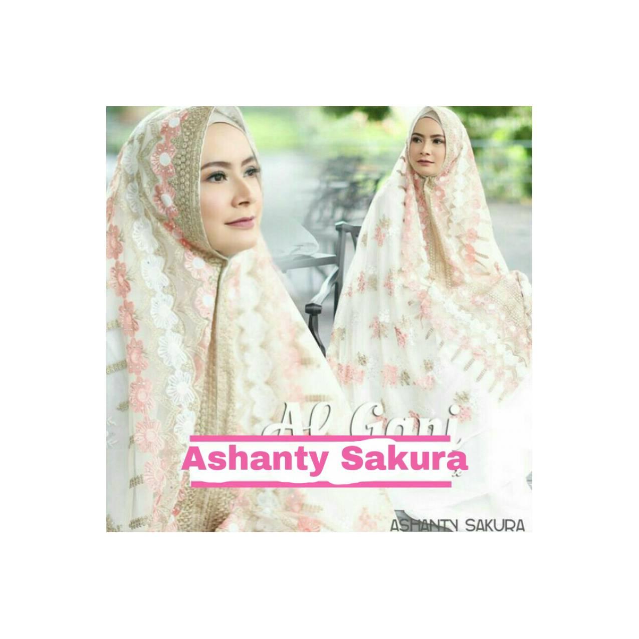 Mukena Ashanty Sakura Terbaru 2018 ori Al Gani Harga Reseller Grosir