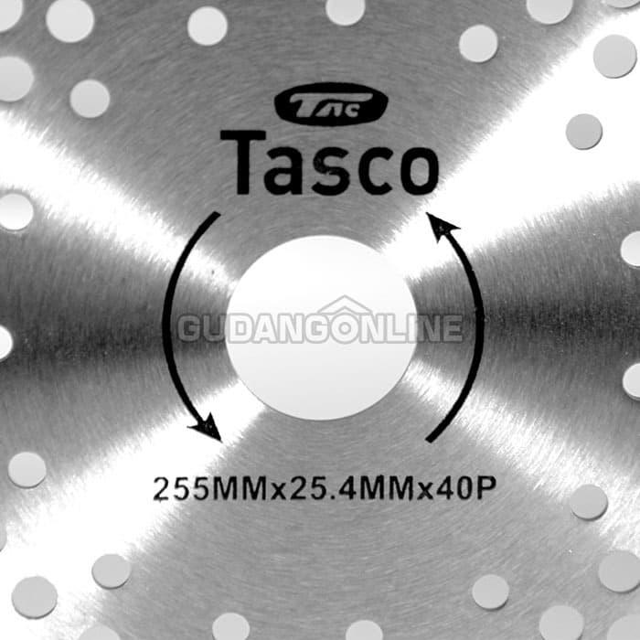 TASCO Pisau Mesin Potong Rumput Bulat Round Brush Cutter Blade 40Teeth