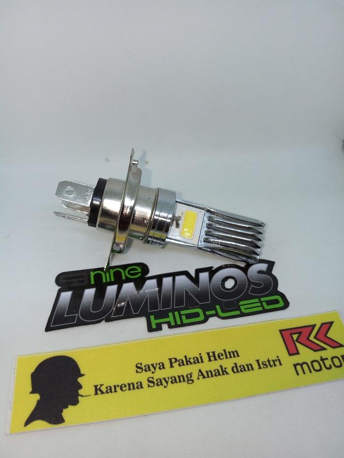Lampu motor LED untuk vixion,byson,CB150 dll fitting H4 arus DC