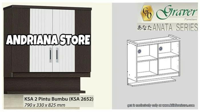 Kitchen Set Atas KSA 2652 Murah