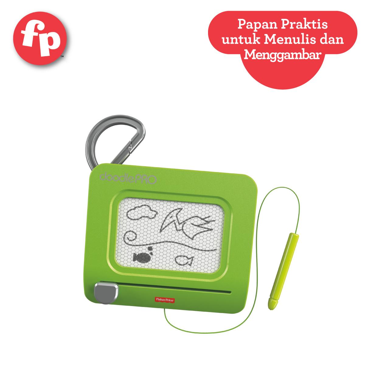 FISHER PRICE Think & Learn Doodle Pro Clip Papan Tulis Permainan Edukatif Anak Bayi Balita