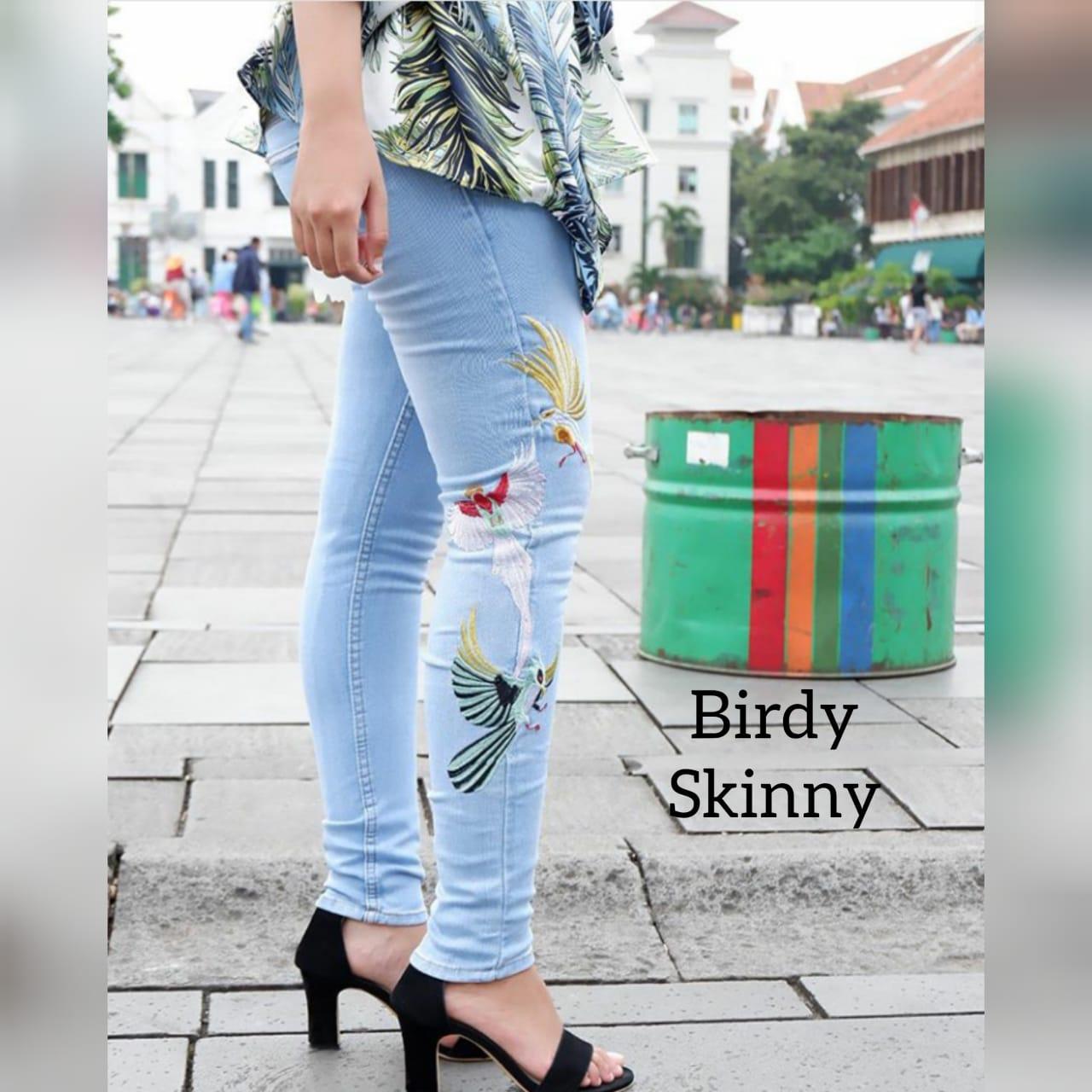 bevashop celana levis jeans bordir biru