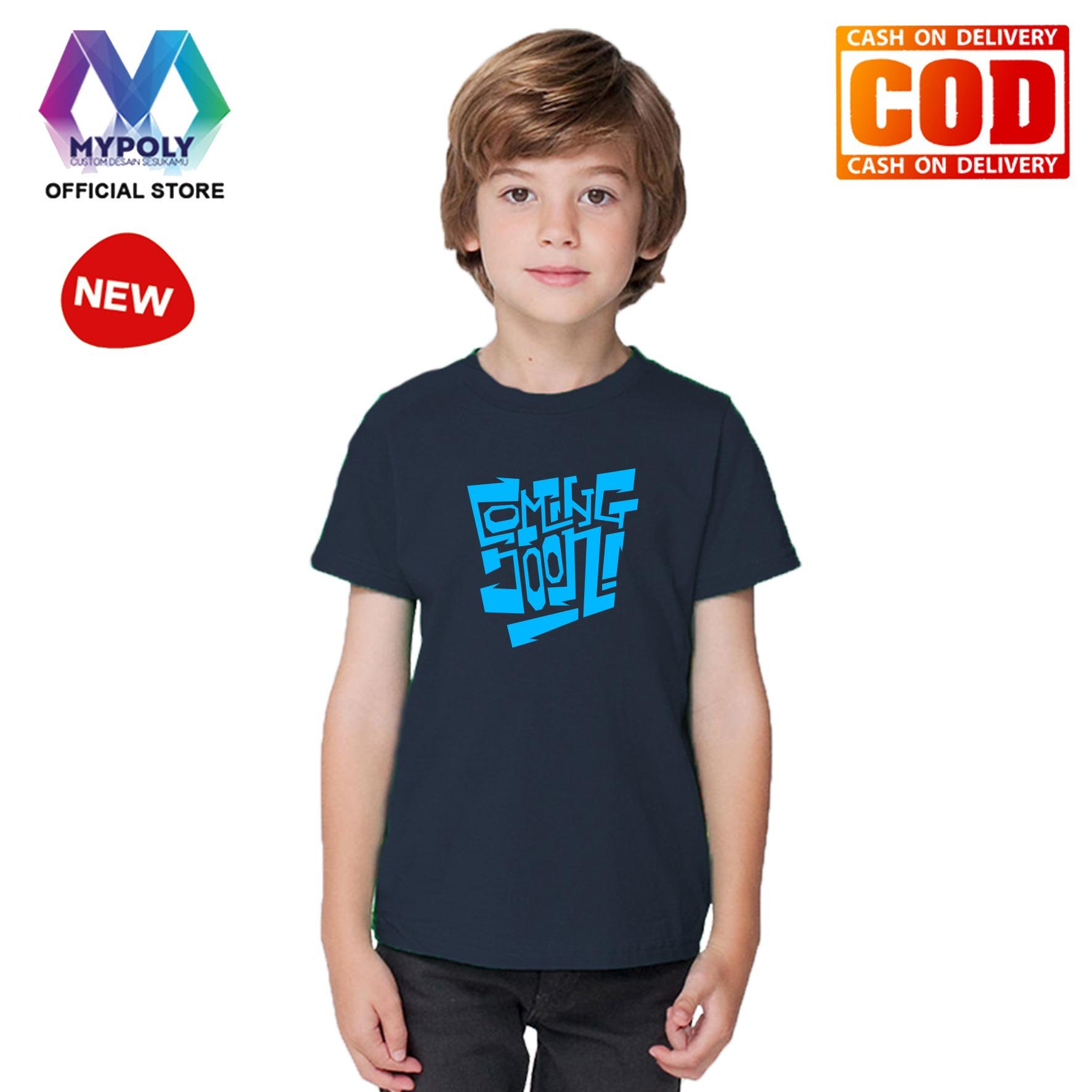 Kaos Premium Mypoly Anak Pria laki-laki AP / Baju Couple Family Keluarga / Tshirt distro / Fashion atasan / Kaos Anime / Kaos Animasi / Kaos Super Hero / Kaos Kartun / Kaos Cartoon / Kaos Lucu / Kaos Gambar Karakter / Kaos Anak Coming Soon
