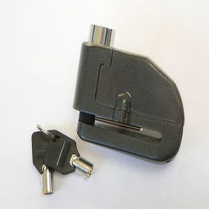 Anti maling Gembok KUNCI CAKRAM ALARM system DISC LOCK SEPEDA MOTOR