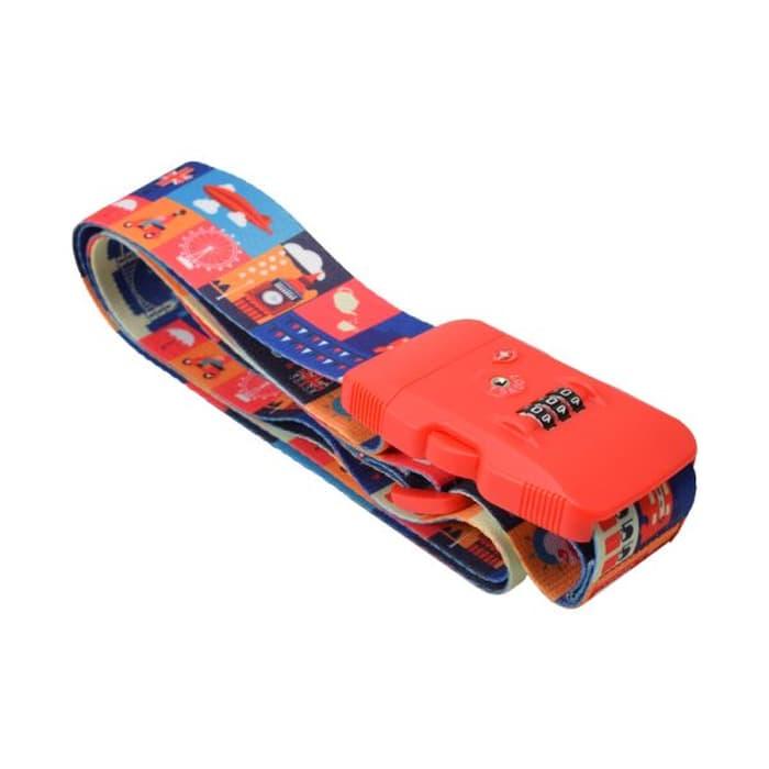 ORIGINAL!!! Gembok Strap Koper | Passport Gembok Strap Koper Kombinasi - 1nCjZC