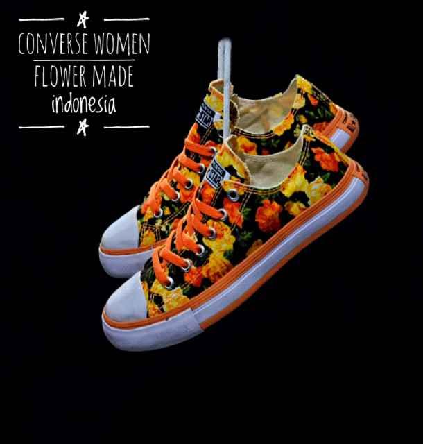 Sepatu Murah Converse Flower Original Indo Sepatu Wanita