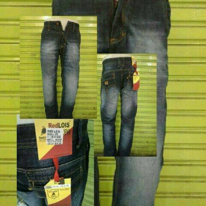 CELANA JEANS PANJANG RED LOIS / HITAM - New Season