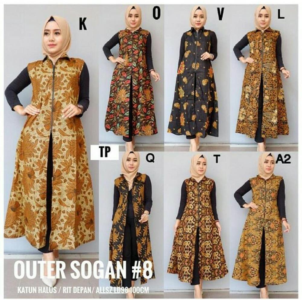 outer batik sogan