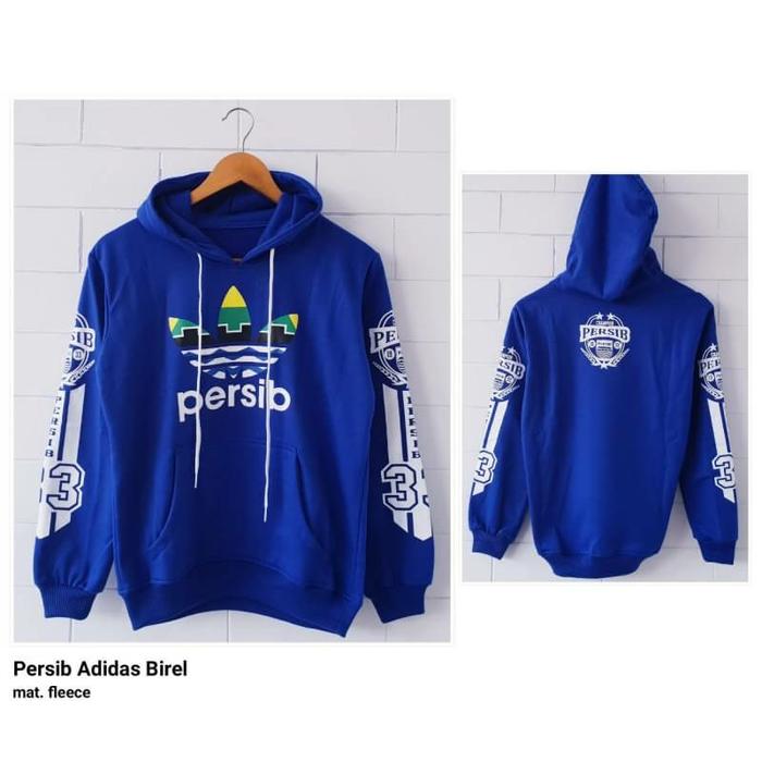 SOFISTORE - Persib Adidas Sweater Biru Electric / Fashion / Fashion pria / Pakaian pria / Jaket pria / Jaket murah / Jaket hoodie / Jaket sweater / jaket bomber pria