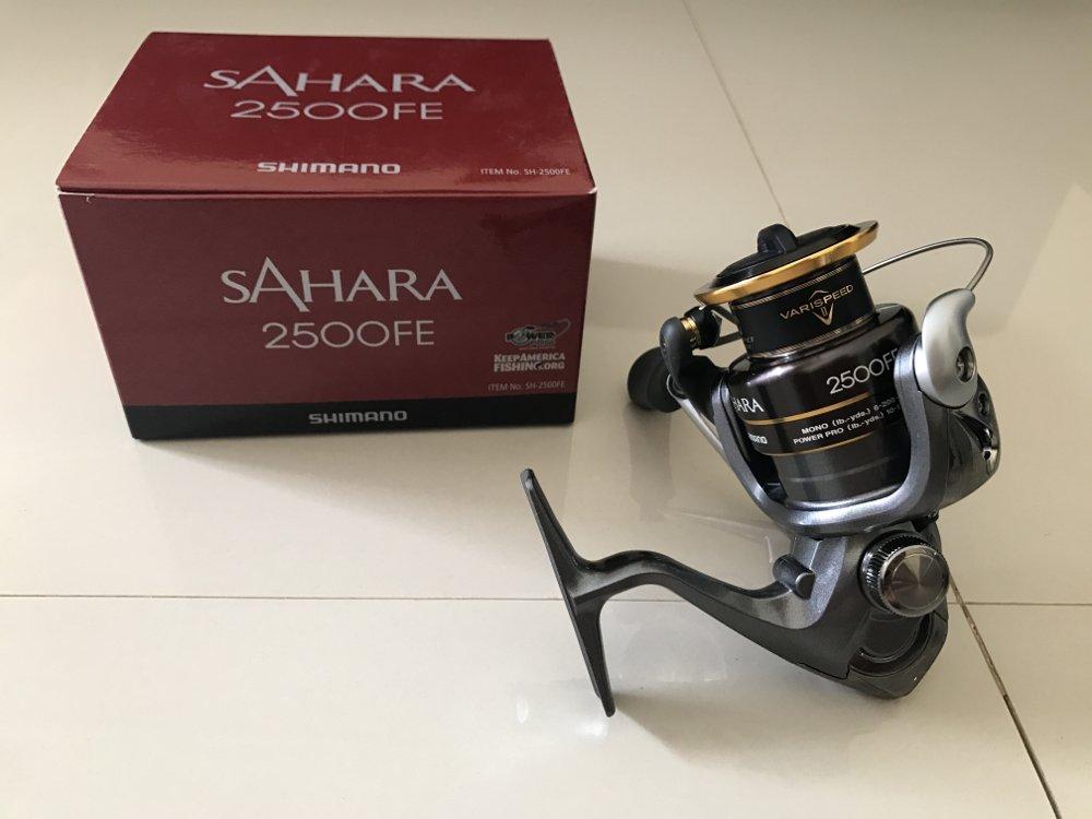 Reel Shimano Sahara 2500 FE TERBARU BOS PANCING zerya_fishing