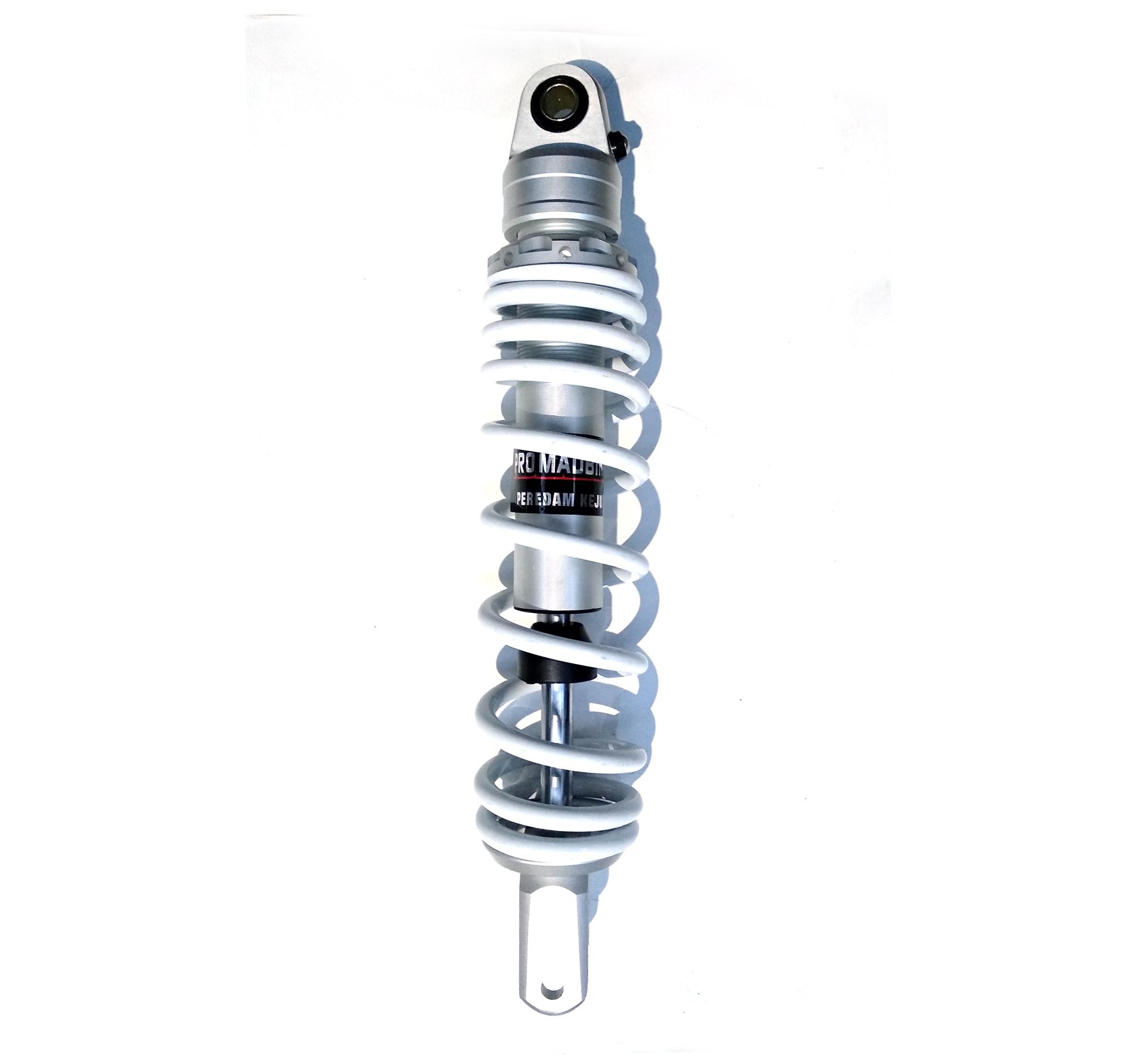 PRO MadBike Shockbreaker Motor Matic Untuk Vario Techno 125 dan 150 - Shock Panjang 330MM / 33cm - Putih