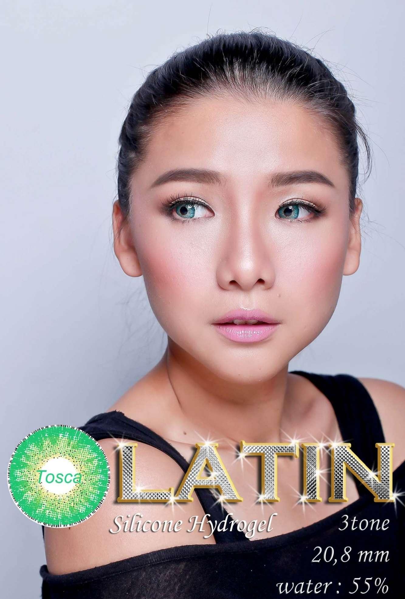 Softlens Latin green toska