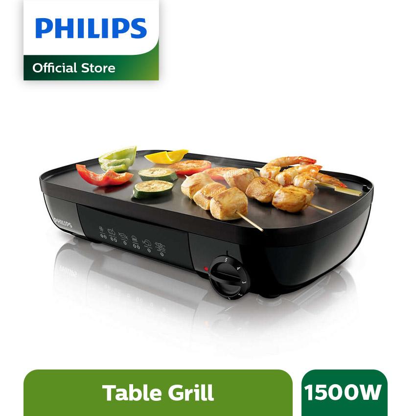 Philips Daily Collection Table Grill HD6320/20 1500W - Hitam