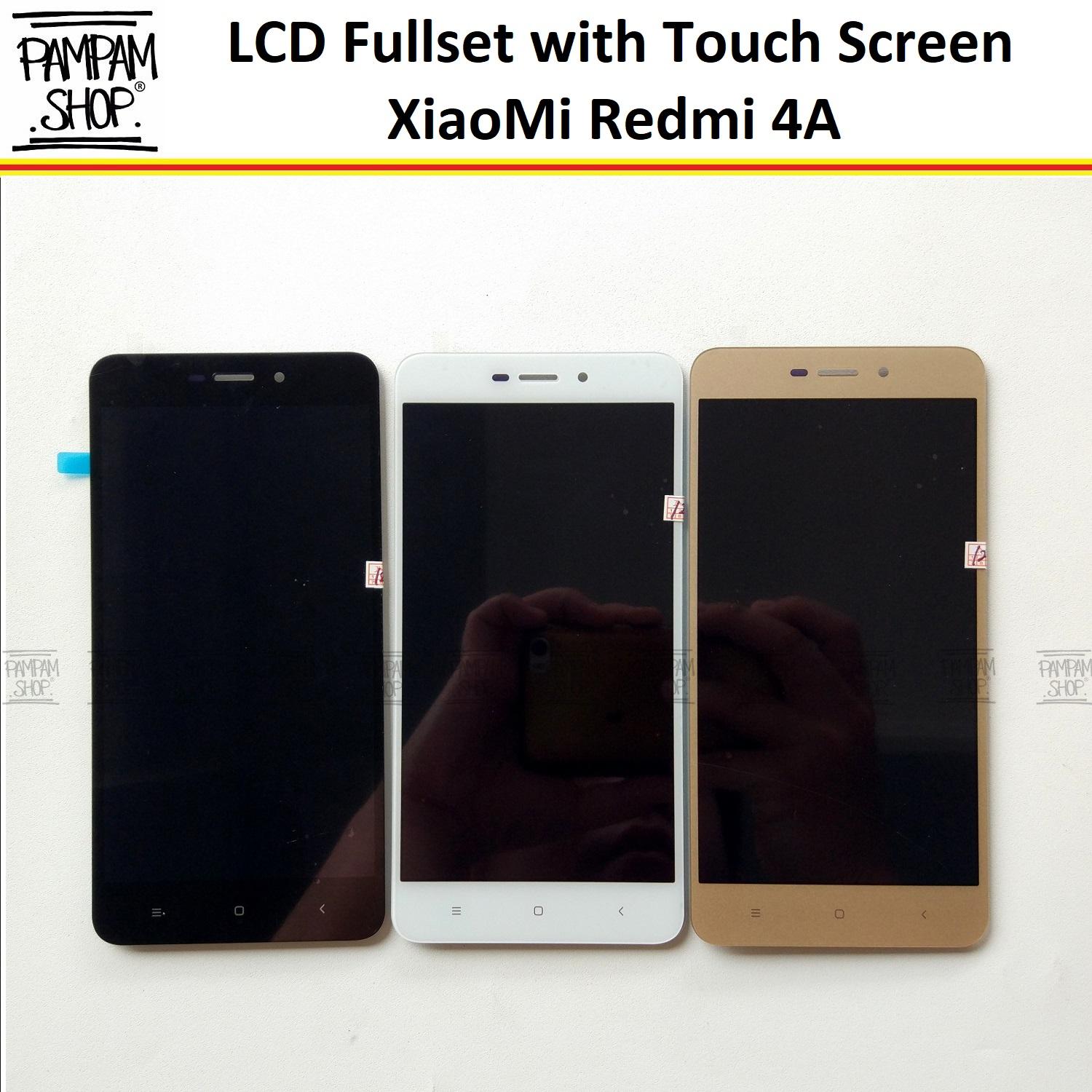 LCD Fullset With Touchscreen XiaoMi Redmi 4A Original OEM 100% Ori Touch Screen